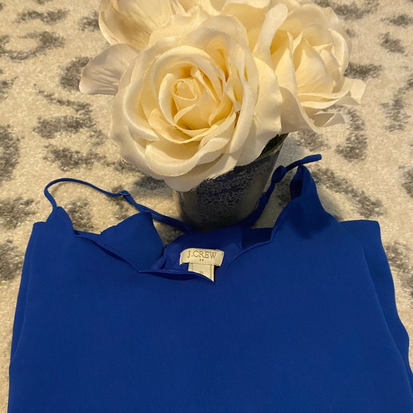 J. Crew Tops - J. Crew Blue Tank